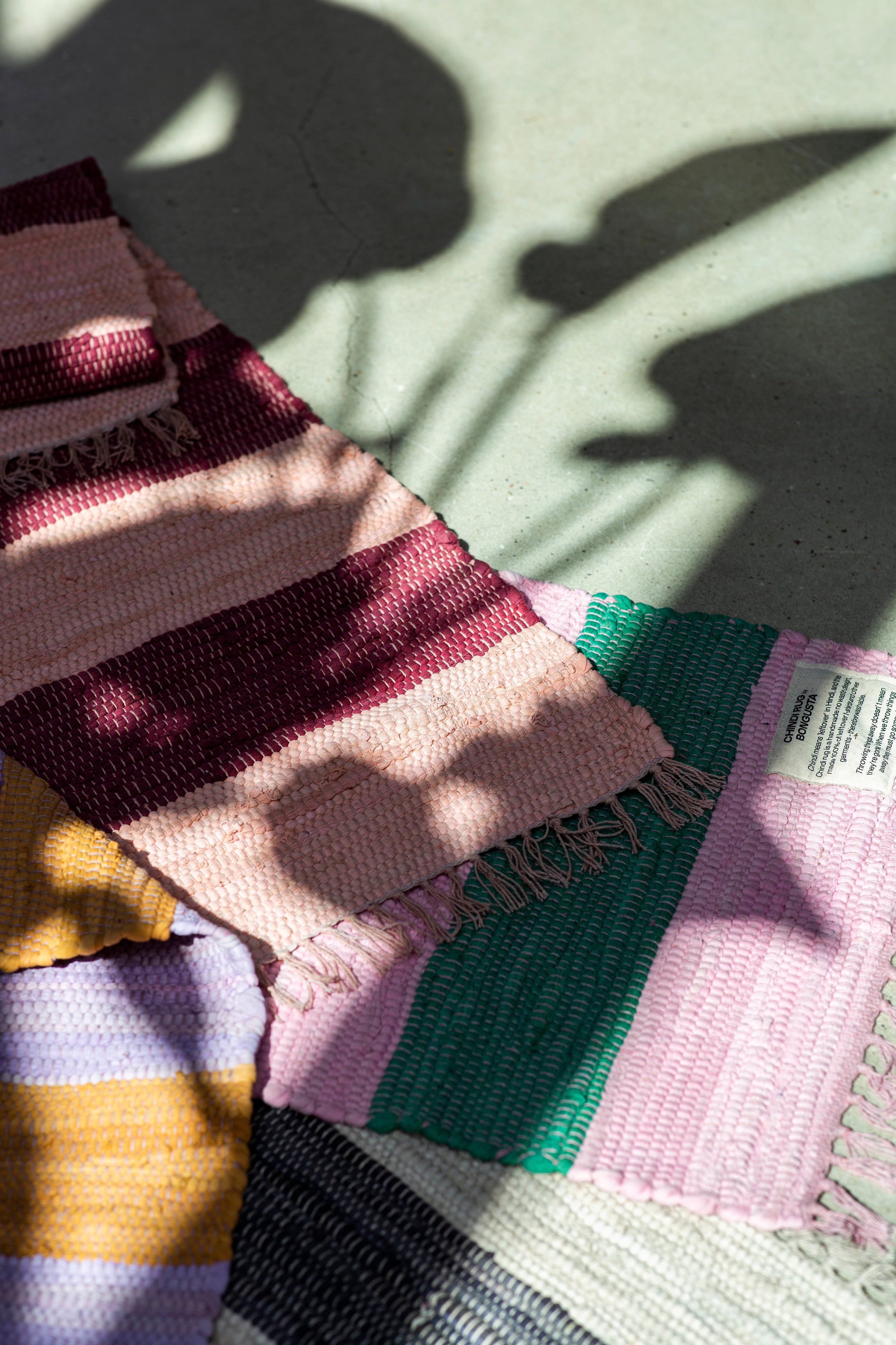 שטיח CHINDI - לילך & כתום זהב