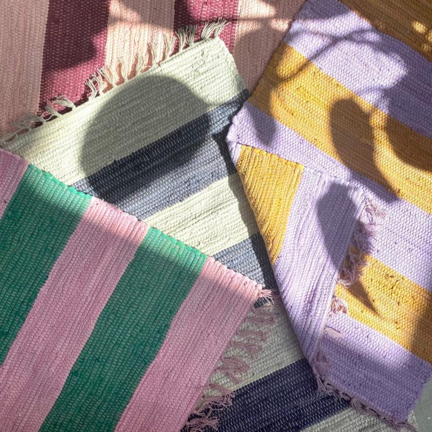 שטיח CHINDI - לילך & כתום זהב